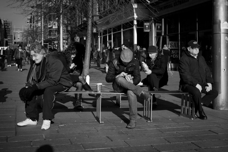 A generation with and a generation without